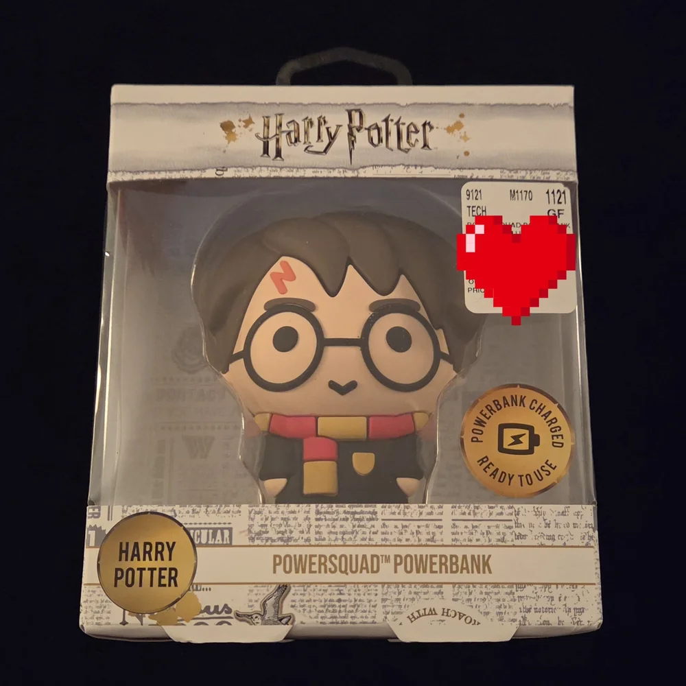 Harry Potter PowerSquad Powerbank - Black and Red